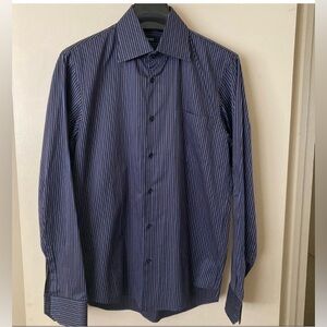 Hugo Boss Blue Button Down Shirt | New Without Tags